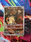 Pokémon TCG Team Rockets Meowth Card 203/182 Destined Rivals NM