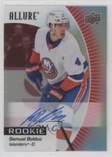 2023-24 Upper Deck Allure Rookies Red Rainbow Auto Samuel Bolduc #129 Auto 7l6