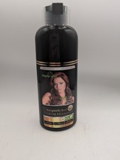 HAIR DYE SHAMPOO PERMANENT 3 IN 1 NATURAL 500 ML HAIR COLOR - HERBISHH