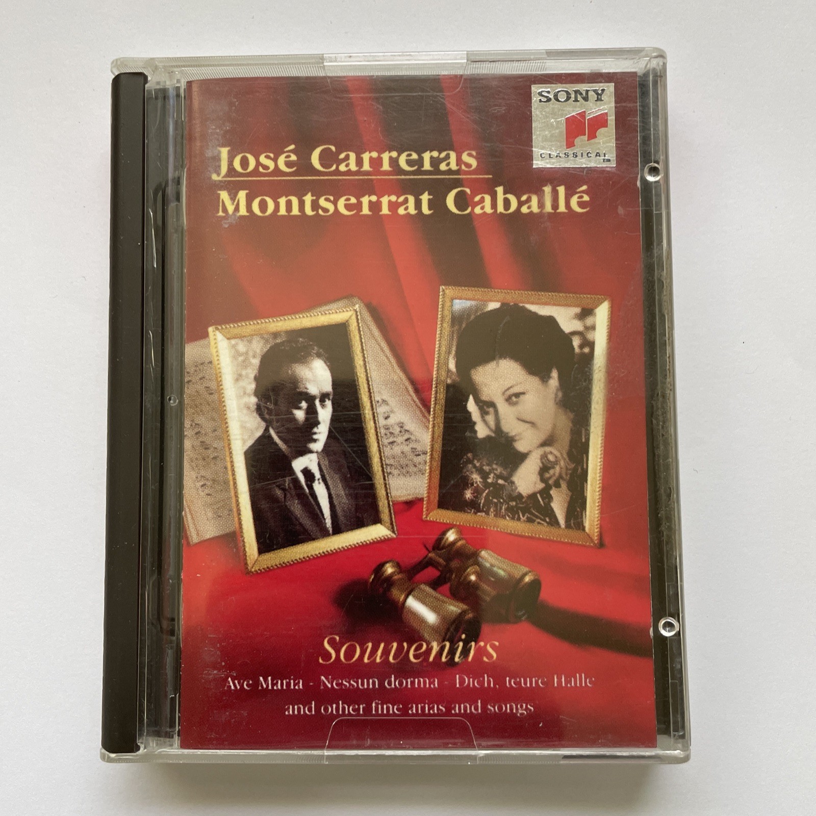 José Carreras & Montserrat Caballé ‎– Souvenirs MD MiniDisc Album 1991 Ave Maria