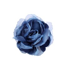 Dainty Silk Camellia Flower Large Brooch Lapel Pin Handmade Fabric Rose Flower B