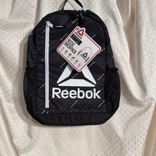 Reebok Reese Black and White Backpack 19.5L N...