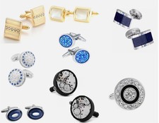 Mens Cufflink Collection Mixed Lot Formal Wear Wedding Business Accessories