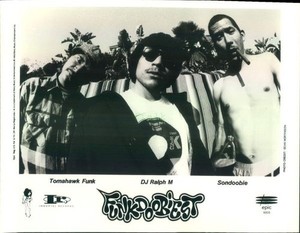 Press Photo: FUNKDOOBIEST 8x10 B&W 1993