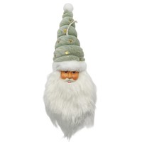 Weihnachtsmann Zum AufhäNgen Mint/Weiß Ca. 40 Cm Weihnachten Weihnachtsdeko