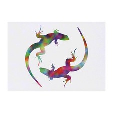 'Colourful Lizards' Temporary Tattoos / Transfers TO00057205 