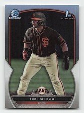 2023 Bowman Draft #BDC-47 Luke Shliger Chrome Refractor