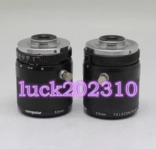 1PC USED  computar TELECENTRIC 55/2.8  industrial lens #YY