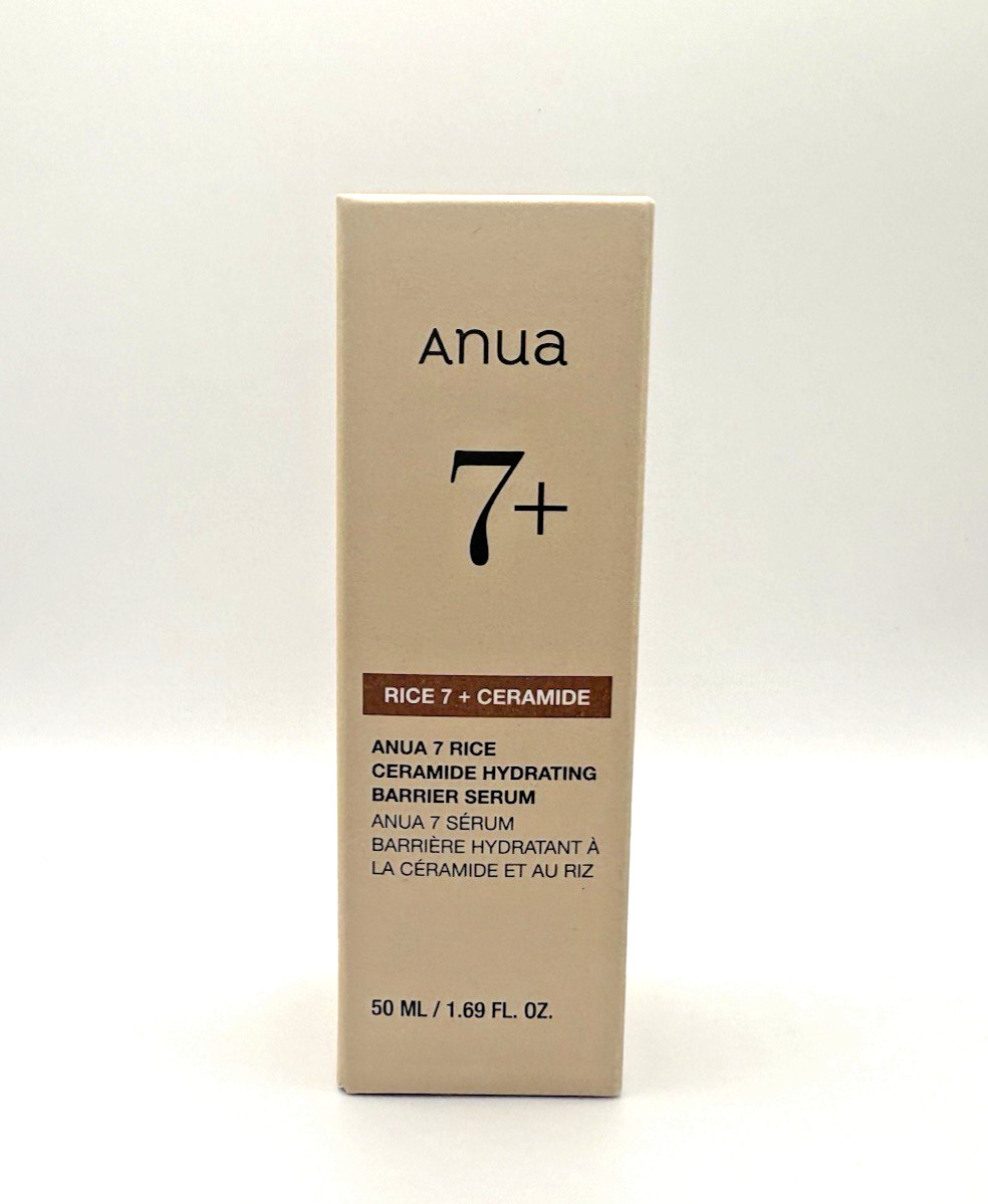 ANUA 7 Rice Ceramide Hydrating Barrier Serum 50ml RRP £24 Korean Beauty SEALED