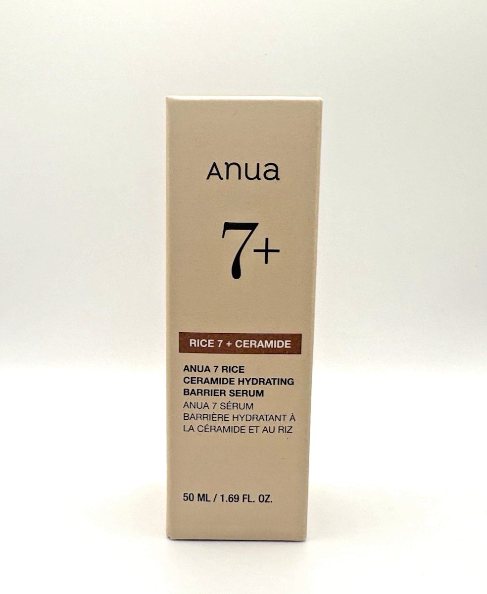 ANUA 7 Rice Ceramide Hydrating Barrier Serum 50ml RRP £24 Korean Beauty SEALED