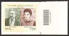 ITALIA 2017: Vittime della mafia con codice a barre 1802