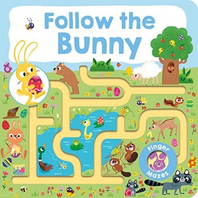 Follow the Bunny (Follow Me Maze Books) by Roger Priddy 1783418346 FREE Shipping