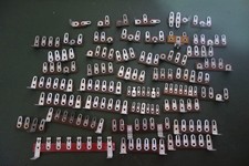 40 Assorted Vintage Phenolic Terminal Strips 1-8 Sections New Old Stock NOS