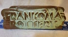 Frankoma Pottery DEALER'S SIGN!