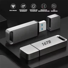 16TB USB 3.2 Flash Drive High-Speed Type-C Storage Backup – Ships From USA