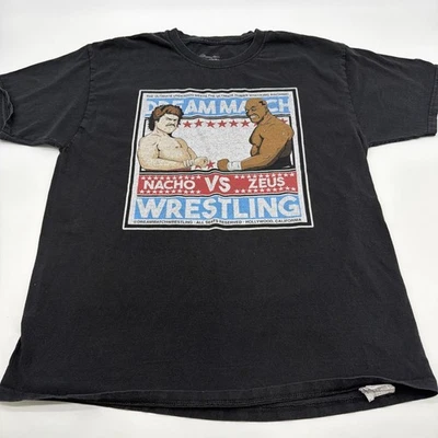 Camiseta Champion Ahutentic Athletic Wear Hombre L Negra Estampado Gráfico. #49814 - Imagen 1 de 4