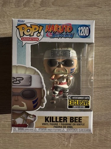Funko POP! Naruto Shippuden Killer Bee Vinyl Figure EE Exclusive Brand NEW W/pro