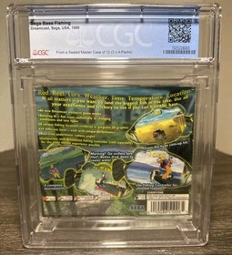🌀 9.8 A++ SEALED 🐟 SEGA Bass Fishing 🌀 Dreamcast 🌀 SEGA 1999