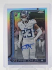 2025 Topps Signature Kevin Winston Jr. Red (RAW)