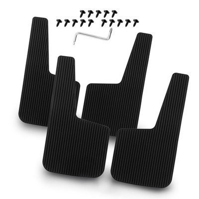 4PCS Universal Schmutzfänger Spritzlappen Hinten Vorne Spritzschutz PKW Auto KFZ