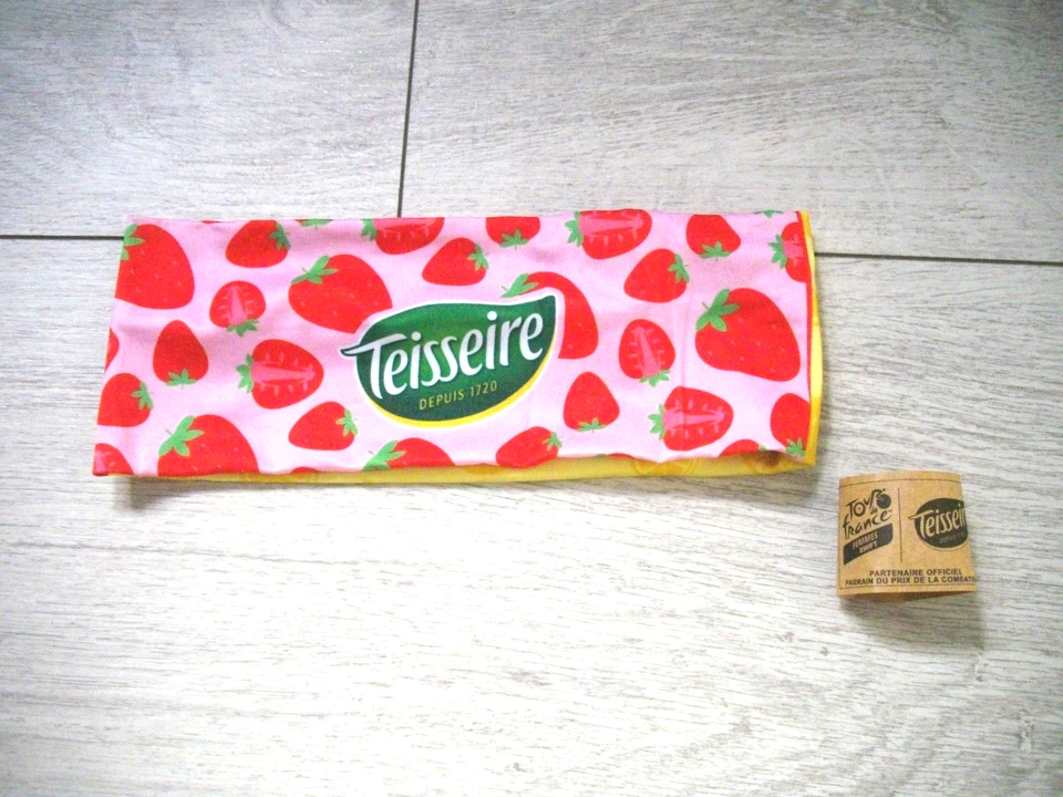 Bandeau NEUF TEISSEIRE Tour de France Femme 2026 caravane sport goodies zwift - Photo 1/2