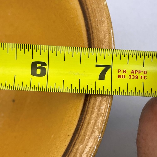 Soufflenheim rustico francese vintage Alsazia set 4 ciotole cereali terracotta margherita - Foto 7 di 8