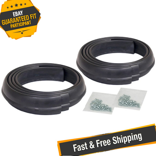 Pacer 52-195 Flexy Flare Rubber Fender Extensions, 1-3/4'' x 58'', 4 Piece Kit
