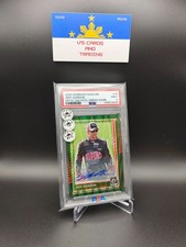 2025 Donruss Nascar FOTL Jeff Gordon Green Swirl #2/5 PSA 9 POP 1