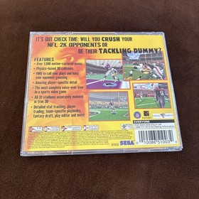 NFL 2K (Sega Dreamcast, 1999)