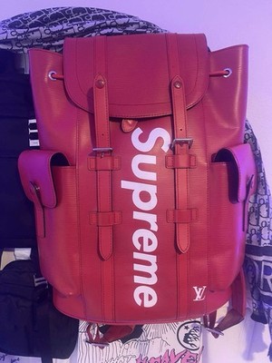 Louis Vouitton X Supreme Christopher Backpack