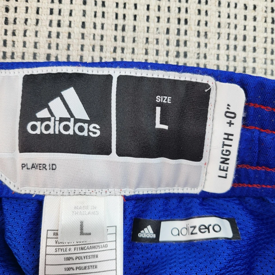 Kansas Jayhawks Pants Women Large Red Blue NCAA Basketball Adidas adizero - Image 4 of 4