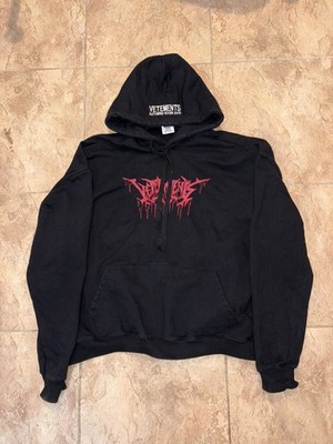vetementsパーカーSメタルロゴ Vetements Metal Logo 2018 Hoodie Automne-hiver Fall winter hoodie