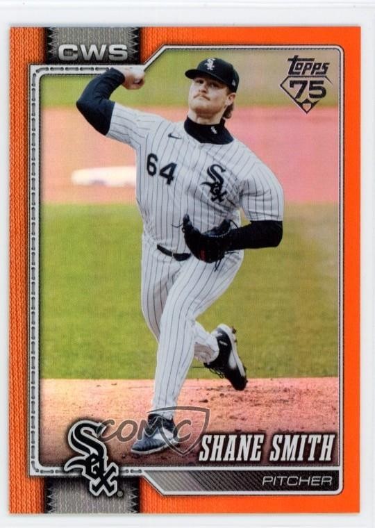2026 Topps Series 1 Orange Rainbow Foil 7/25 Shane Smith #44 1l42