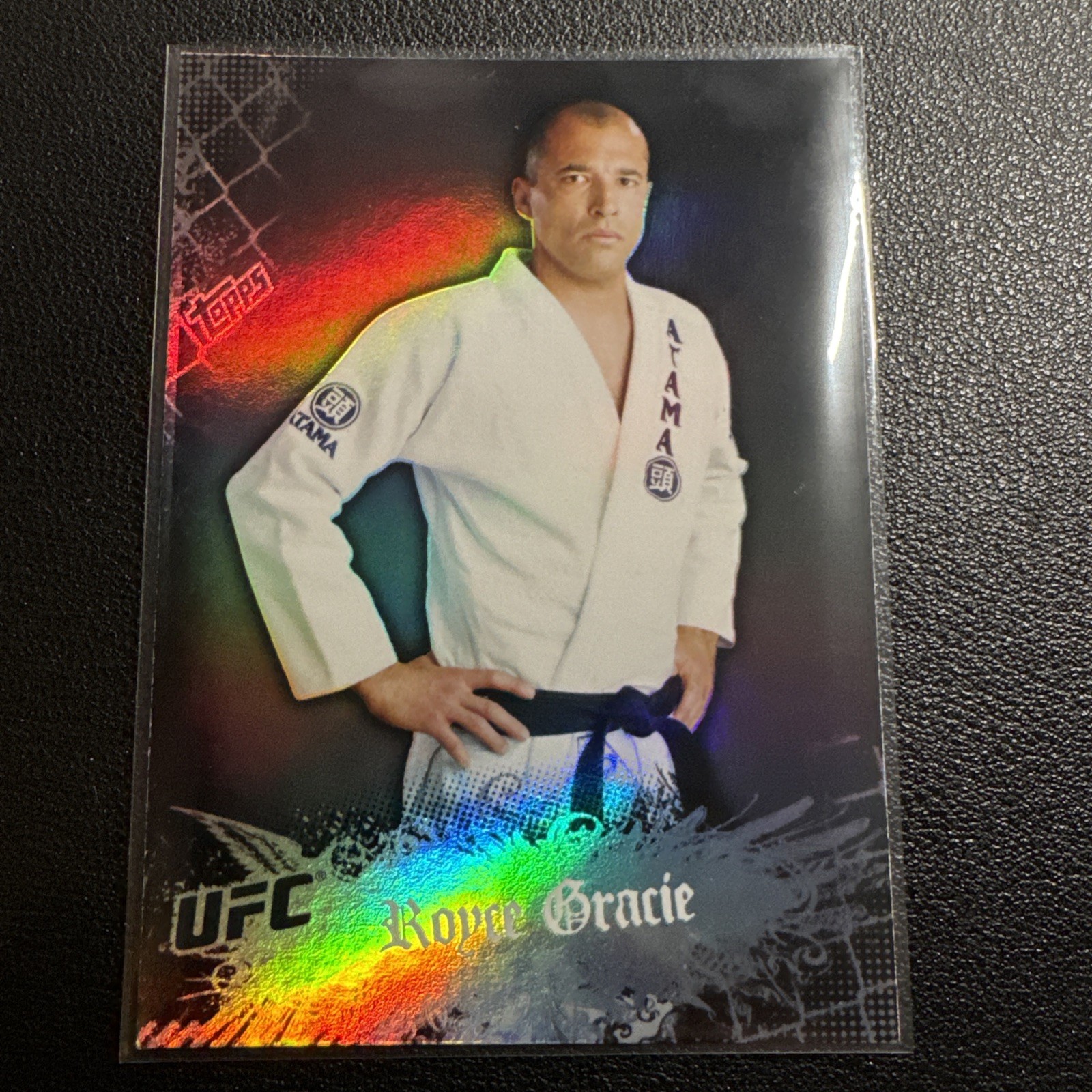 2010 Topps UFC Main Event Royce Gracie #1 Holofoil