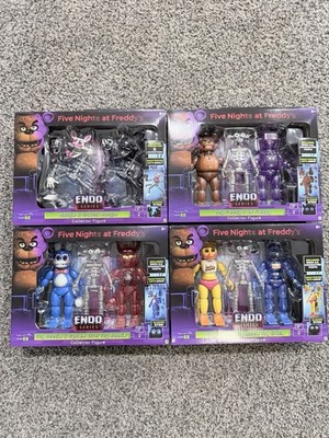Five Nights at Freddy s Endo Series 2 Set of 4 Bonnie Freddy Chica Mangle FNAF