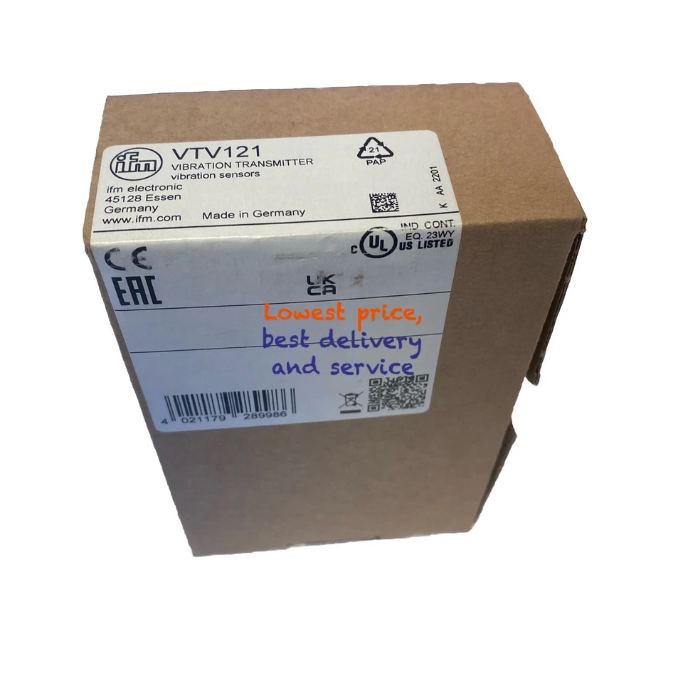 Sensor de vibración de puerta IFM VTV121 1 PIEZA NUEVO Foto 3 de 3