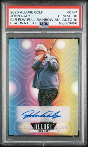 John Daly #CF-7 card
