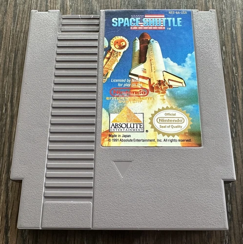 Space Shuttle Project Complete in Box CIB (Nintendo, NES 1991) HTF 🔥 - Picture 3 of 18