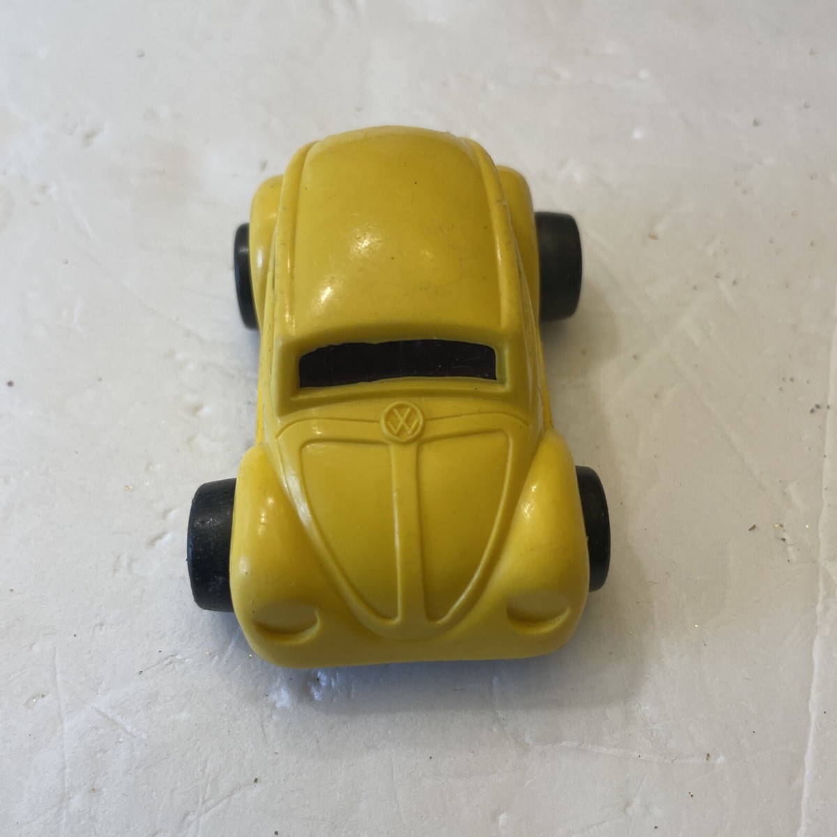 ミニカー Buddy L VTG 1960s Buddy L Japan Yellow Plastic VW Volkswagen Beetle