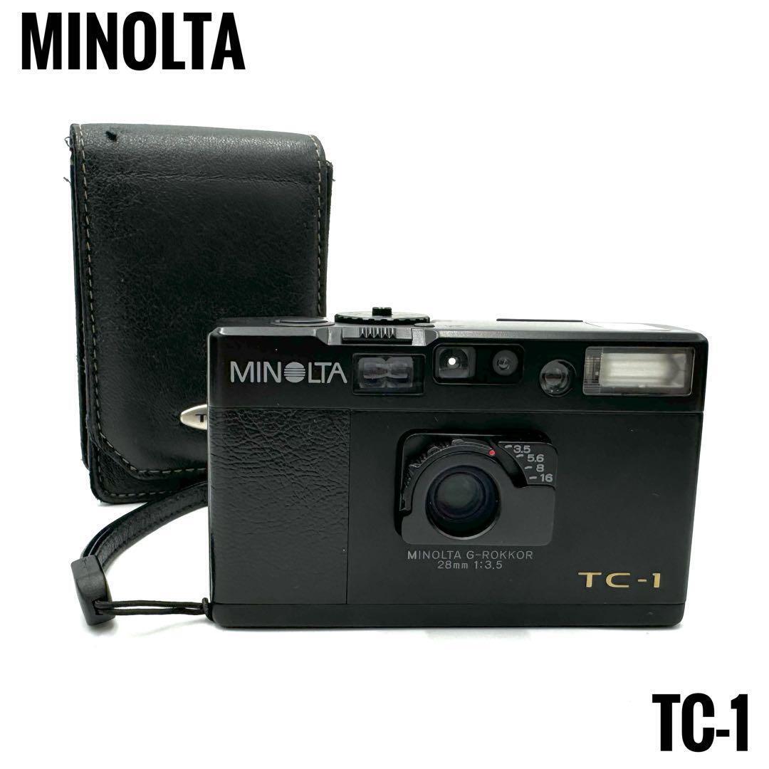 Minolta TC-1 Limited 70th Limited Black 35mm Film Camera Minolta TC-1 Limited 70th Limited Black 35mm Film Camera