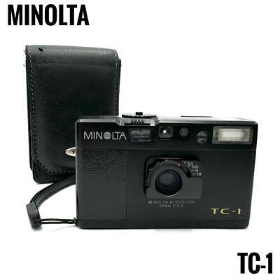 Minolta TC-1 Limited 70th Limited Black 35mm Film Camera Minolta TC-1 Limited 70th Limited Black 35mm Film Camera