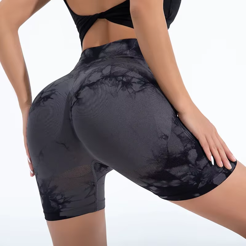Women High Waist Sexy Pushups Butt Lift Yoga Shorts Workout Gym Leggings Pants