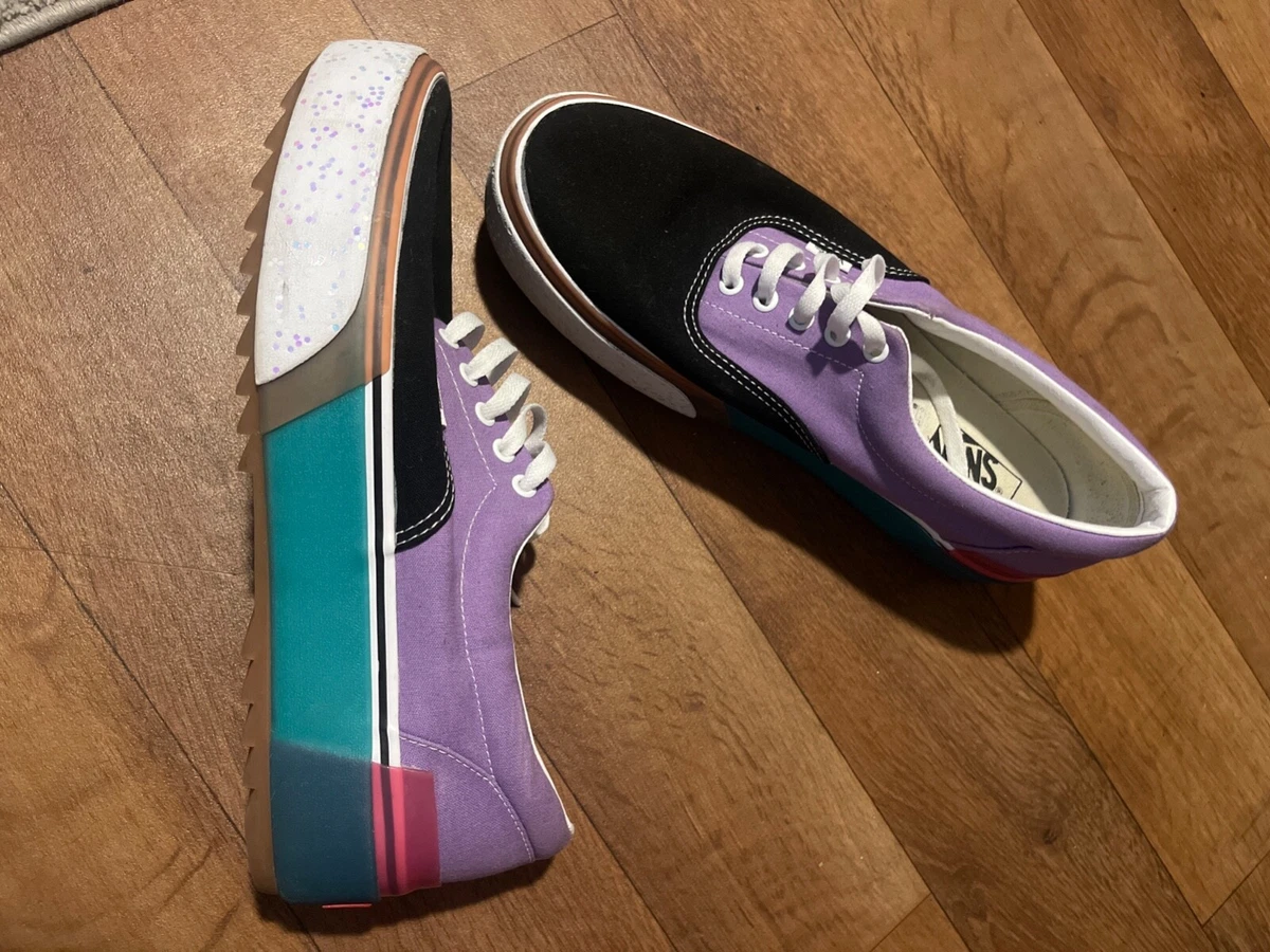 intimidad halcón paralelo Size 12 - VANS Era Stacked Confetti | eBay