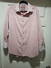 Robert Graham XL Light Pink Classic Fit Longsleeve Dress Shirt