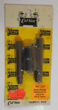 Vintage CAL-VAN TOOLS No 117 Metric Internal Spline Wrench Bit Set R6