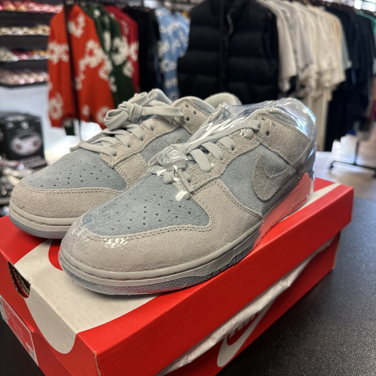 Nike Dunk Low Light Armory Blue Photon Dust Sneaker