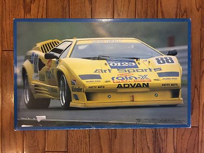 超貴重⬛️FUJIMI 1/16 ART RAIN-X COUNTACH RARE! Fujimi 1/16 Art Rain-X Lamborghini Countach Large Scale VERY