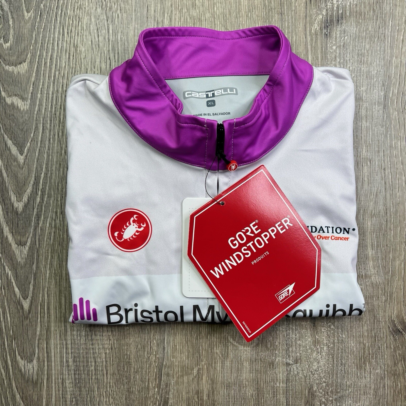 Castelli Wind Stopper Goretex Infinium Cycling Vest Size XL Coast To Coast NEW