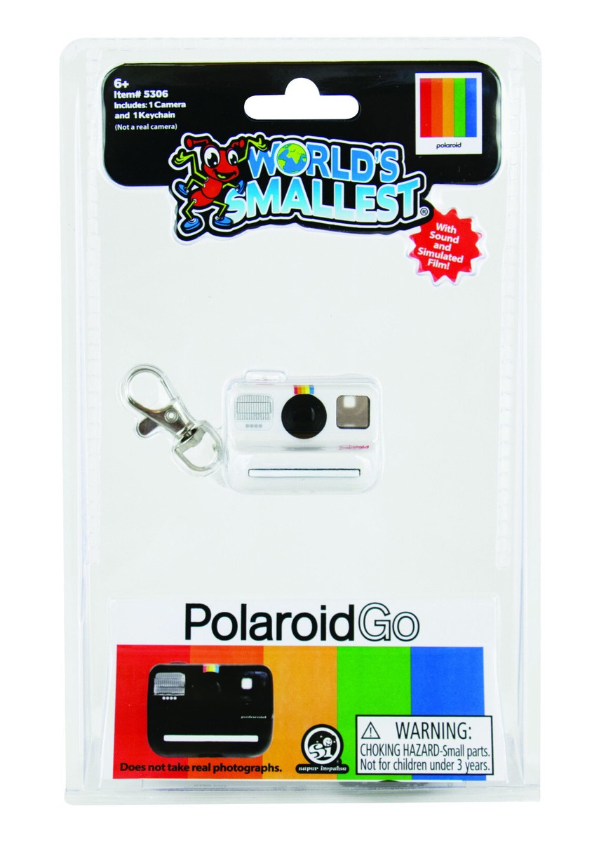 TO1 TOO チャン　ポラロイド Worlds Smallest POLAROID GO vtg Mini OneStep Keychain TOY, $14.85