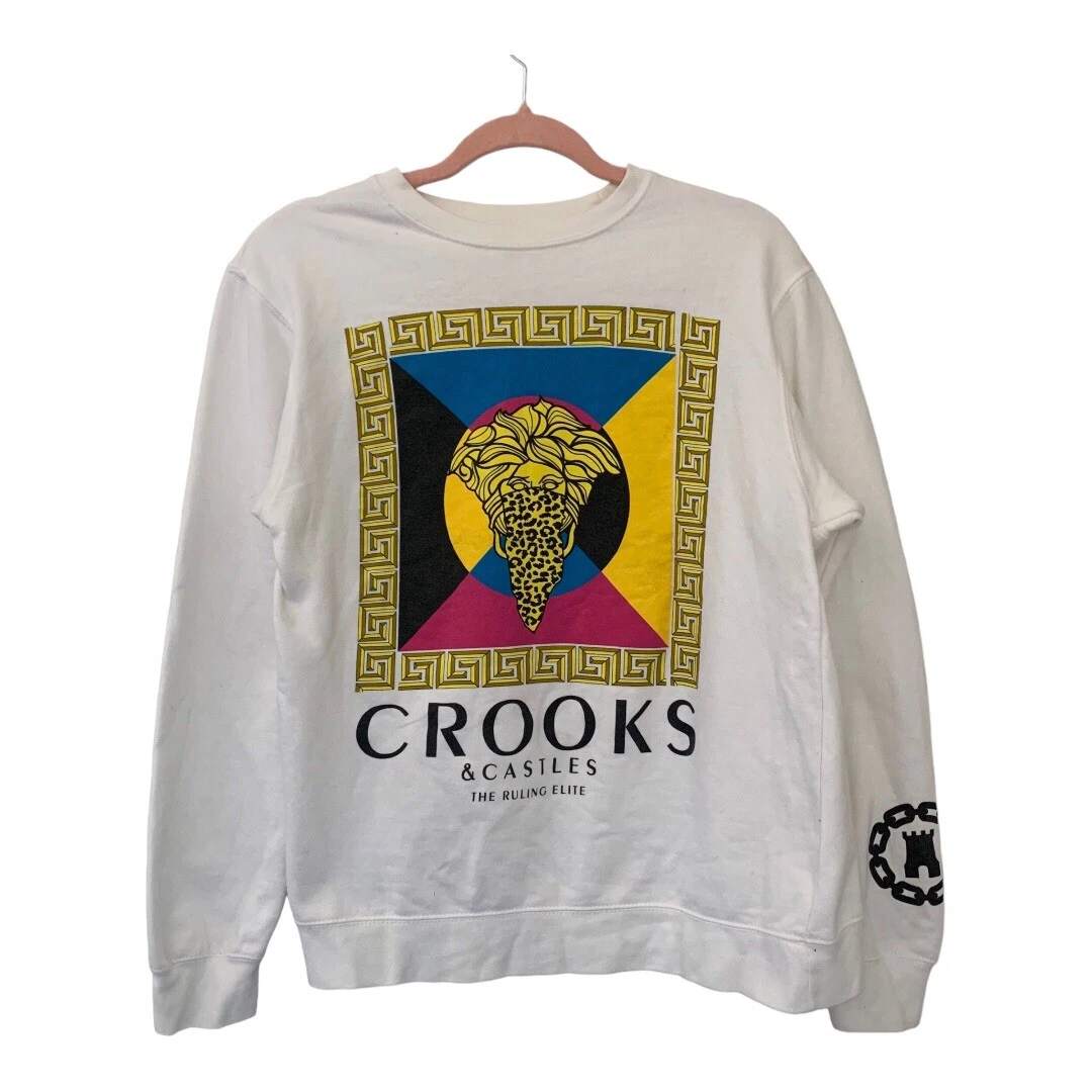 Crooks and castles medusa best sale sweatshirt